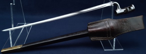 British 1853 Pattern Socket Bayonet with Frog 13